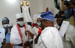 Fayemi To New Oore Of Otun Ekiti: Encourage Indigenes To Uplift Your Town