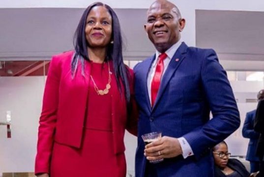 Fake News: Three Arrested As UBA Denies Reports Tony Elumelu Divorced Wife Mr Tony Elumelu and wife, Awele...