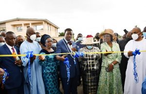Makinde Identifies Why Uplift Of Education’ll Remain Important To His Government L-R: President, The Sword of the Spirit Ministries, Bishop Francis Wale Oke; Oyo State Governor, Engr Seyi Makinde; his wife, Tamunominini; Pastor Enoch Adeboye; his wife, Folu; Pastor (Mrs) Victoria Oke and Akwa Ibom State Governor, Mr Udom Emmanuel during the commissioning of Pastor Enoch Adejare Adeboye Global Mission Centre, Ibadan…
