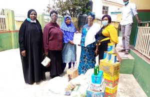 Day Ibadan South LCDA Boss, Eboda Donated Food Items, Other Materials To Orphanage Home