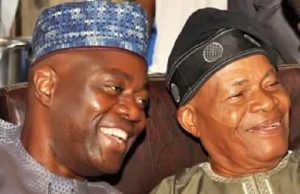 Lere Adigun, Baba Sahara Dies Days After Makinde Gave Him Brand New Car Engineers Seyi Makinde, left, with Baba Sahara, Lere Adigun...