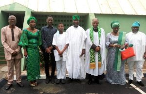 Photo: Family Marks Bola Ige’s Posthumous 90th Birthday With Thanksgiving R-L: Gbenro Adegbola, Barrister (Mrs) Funso Adegbola, Venerable Sanda, Arole Ige - Arc Muyiwa Ige, Murewa Ige (Grandson of Bola IGE), another grandson, Barrister (Mrs) Oyinda Ige, Dr. Olatunji Oladunni…