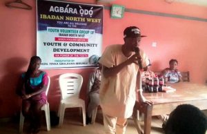 Youths Urged To Revive Activism Towards Good Governance Dr Akande Kazeem Babatunde...delivering his lecutre at the event...