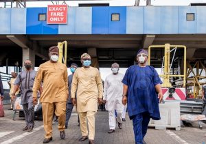 at the Lekki Toll Gate