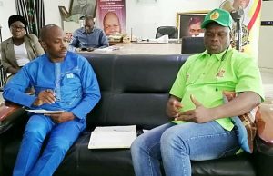 Igangan: Oyo FIBAN Condemns Killings, Calls For Prompt Investigation Comrade Seun Awodele of FIBAN, left, with Dr Wasiu Olatubosun during the visit...
