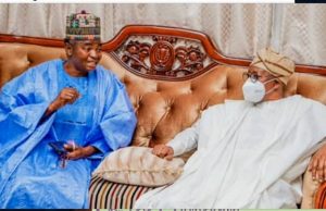 Professionalism: Fola Akinosun Charges Journalists, Nigerians Dr. Fola Akinosun (left) with Governor Adegboyega Oyetola of Osun State…when he visited the governor in his office…