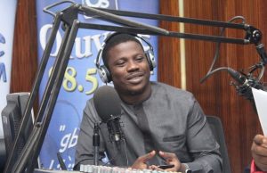 3SC, Crown Football Club Have All It Takes To Gain Promotion -Fakorede, Oyo’s Youth & Sports Commissioner Hon Seun Fakorede... during the Radio Show...PIC BY OLAWALE AWE...