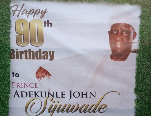 ...happy birthday to Prince Adekunle Sijuwade...