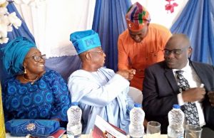 NCC Boss, Prof Akande Speaks At GCIOBA Luncheon From right- Keynote Speaker, Professor Adeolu Akande, representative of GCIOBA President, Tola Obembe, Chairman, GCIOBA Ibadan Branch, Engineer Oluwole Agbaje and his wife at the event…