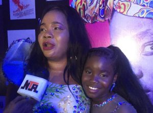 Fisayo Amodemaja with her proud mother Bukola
