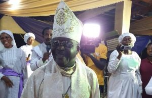 Photo: Sir Shina Peters Ordained As Bishop ...here comes Bishop Shina Peters...