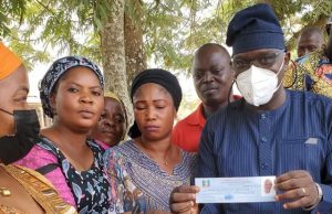 When Adeolu Akande Revalidated His APC Membership Professor Adeolu Akande, right, after revalidating his membership of APC...