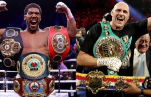Contract Details Of Joshua, Fury Clash To Be Unveiled Soon ...Anthony Joshua and Tyson Fury...