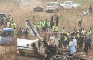 Sanwo-Olu Commiserates With Families Of Aircraft Crash Victims ...scene of the Nigerian Air Force Beechcraft King Air B350 aircraft crash...on Sunday...