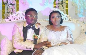 Day The Ogungbenro’s Daughter Got Married In Ondo ...the lucky couple...Ayomide Blessing and Oluwaseun Titus Idowu...