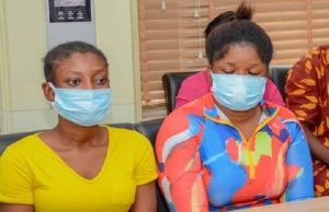 Photos: How Rescued OOU University Students Were Handed Over To Their Parents ...Precious Adeyemo and Abiola Oyefule...