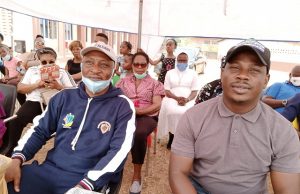 Photos: Oyo’s Sports & Youth Commissioner Witnesses Sacred Heart College Ibadan’s Inter House Sports ...the Principal of Sacred Heart College, Ring Road, Ibadan, Revd Father Michael Domingo, left, with the Commissioner for Youth and Sports in Oyo State, Mr Seun Fakorede at the sports meet...