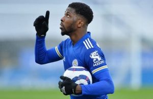 Rodgers Hails Iheanacho, Vardy Striking Combination Kelechi Iheanacho