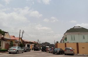 Photos: When Tinubu, Dele Alake, Publishers Visited Odumakin’s Widow ...the Odumakins' duplex, right, located within Omole Phase 1 Estate, Ikeja, Lagos...