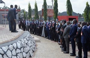 Bawa Storms Ibadan, Wants All Hands On Deck To Fight Graft Mr Abdulrasheed Bawa...addressing EFCC's men and officers...in Ibadan...