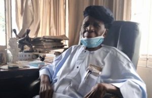 Ismail Adewusi Joins Others To Mourn Demise Of Olunloyo ...Dr Victor Omololu Olunloyo...poses for PMParrot at 86...on Wednesday...