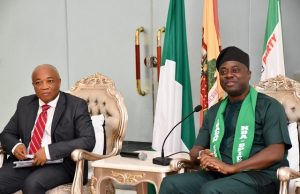 Why NBA Should Support Push For Fiscal Federalism – Makinde Oyo State Governor, Seyi Makinde (right) and the Chairman, Section on Public Interest and Development Law (SPIDEL) of the Nigeria Bar Association (NBA), Prof. Paul Ananaba, SAN…