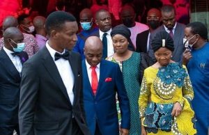 Bishop Oyedepo Joins Others At Dare Adeboye’s Burial, See Images Bishop David Oyedepo of Winners' Chapel...with others at the burial service for late Pastor Dare Adeboye...