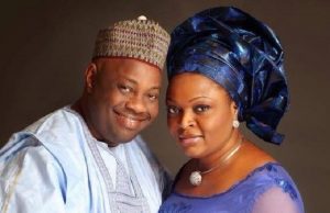Onigege Ara Title: Dele Momodu Shows Appreciation To Olubadan Basorun Dele Momodu, with his elegant wife, Bolaji...