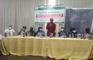 Ekiti 2022: INEC Urges Political Parties To Respect Electoral Laws Ekiti INEC commissioner meets politicians, others