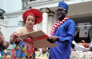 Makinde’s SSA On Diaspora, Bolanle Sarumi Aliyu Becomes NBHA’s Life Patroness Bolanle Sarumi Aliyu, left, with Akeem Ademola Ige...at the event...