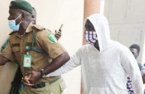 Sexual Assault Case: Baba Ijesha Granted Bail After Appearances By Two SANs, 17 Other Lawyers ...Baba Ijesha, right, being practically dragged into the Court hall...