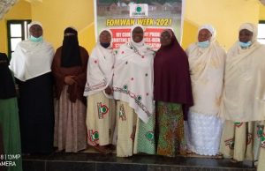 Open Defecation Bill: FOMWAN Appeals To Makinde For Quick Assent …National and state executive of FOMWAN…in a group photo…at the event…