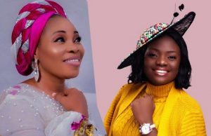 Arrival Of Yinka Alaseyori’s New Baby Excites Tope Alabi, Others Tope Alabi, left, with Adeyinka Alaseyori...