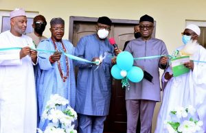 Fayemi Present As Niyi Adebayo Opens Standard Organisation Of Nigeria’s New Office In Ekiti Chief Niyi Adebayo, Dr Kayode Fayemi and others at the event...