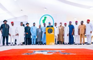 Southern Govs Meet, Want President To Emerge From Their Zone In 2023 Southern governors...in Lagos...on Monday...