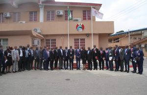 Forex Malpractices: EFCC’s Bawa Engages Bank Chiefs ...EFCC operatives and bank officials...after the interaction...