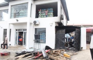 Fire Engulfs Popular Felele, Ibadan Supermarket