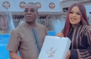 Bobrisky To Feature Wasiu Ayinde During 30th Birthday Gig K1 de Ultimate, left, with Bobrisky...