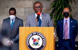Smart City Project: Sanwo-Olu’s Govt Seeks Partnership With Private Sector, Others ...the governor of Lagos State, Mr Babajide Sanwo-Olu...addressing the media...