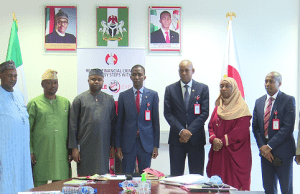 When The Zacch Adedeji-Led NSDC Visited EFCC Boss ...the Executive Secretary of NSDC, Zacch Adedeji, with the EFCC boss and others...during the visit...
