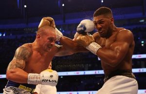 Why Joshua Will Be Defeated Again By Usyk – Parker ...Anthony Joshua, right...on duty...