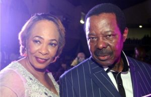 Sunny Ade Loses Politician Wife, Hon Ajoke Adegeye ...late Hon Ajoke Adegeye, with husband, King Sunny Ade...