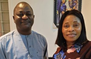 When UfitFly Pilgrims To Jordan Were Entertained By Tope Alabi ...UfitFly boss, Evangelist Ajibola Ogunkeyede, left, with Tope Alabi...