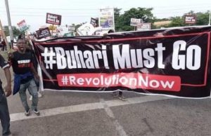 Independence Day Special: Buhari-Must-Go Protesters Storm Abuja
