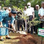 one of Dudus two wives Bimbo Osin Ibironkeperforming the last ritesto honour her gallant husbandlast Friday