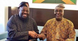 Dele Momodu, El-Rufai, Melaye To Play Prominent Roles In Atiku’s Campaign Council, See Full List ...Aare Dele Momodu, left, with Alhaji Atiku Abubakar...