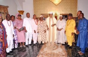 Search For Ilaje Peace: How Olugbo Of Ugbo, Olu Of Igbokoda Were Reconciled ...the Olugbo of Ugboland and others after the peace meeting...