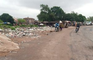 Intensification Of Waste Evacuation: Makinde’s Govt Sets Up Committee ...dirt...as captured somewhere in Sabo Area of Ibadan, the capital city of Oyo State by Olayinka Agboola...