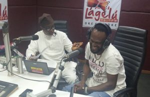 Why I Can Never Forget Otunba Alao-Akala, Ayefele – Fast Rising Musician, Femolancaster ...Femolancaster, right, with Olayinka Agboola during the Radio Show...