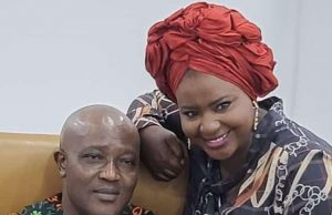 Emergence As New NIM President-Elect: Olubadan Rejoices With General Muraina General Abdullahi Muraina (rtd), with his amiable wife, Alhaja Aibat...sharing the good times...